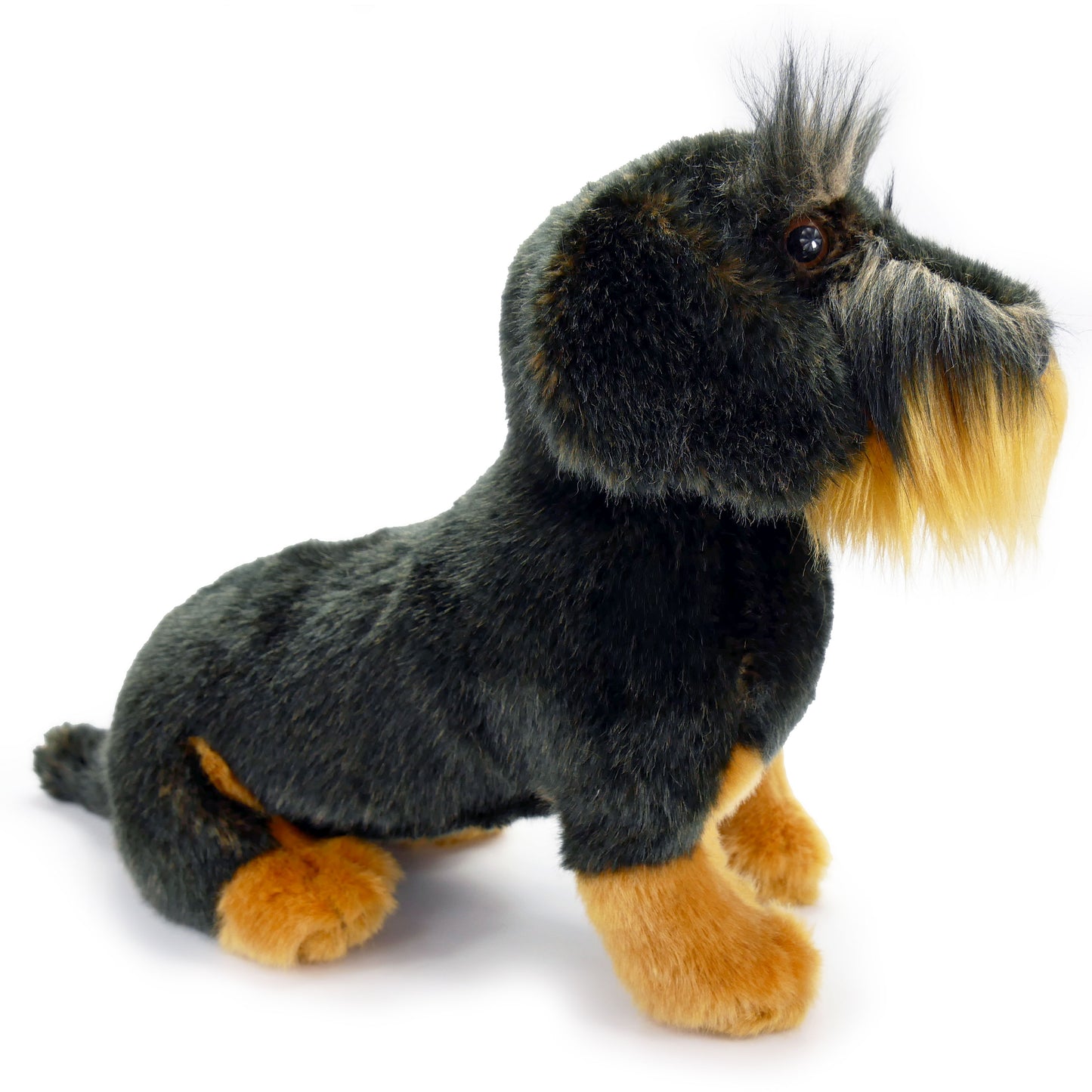 Dackel Kuscheltier Hund Plüsch Rauhaardackel