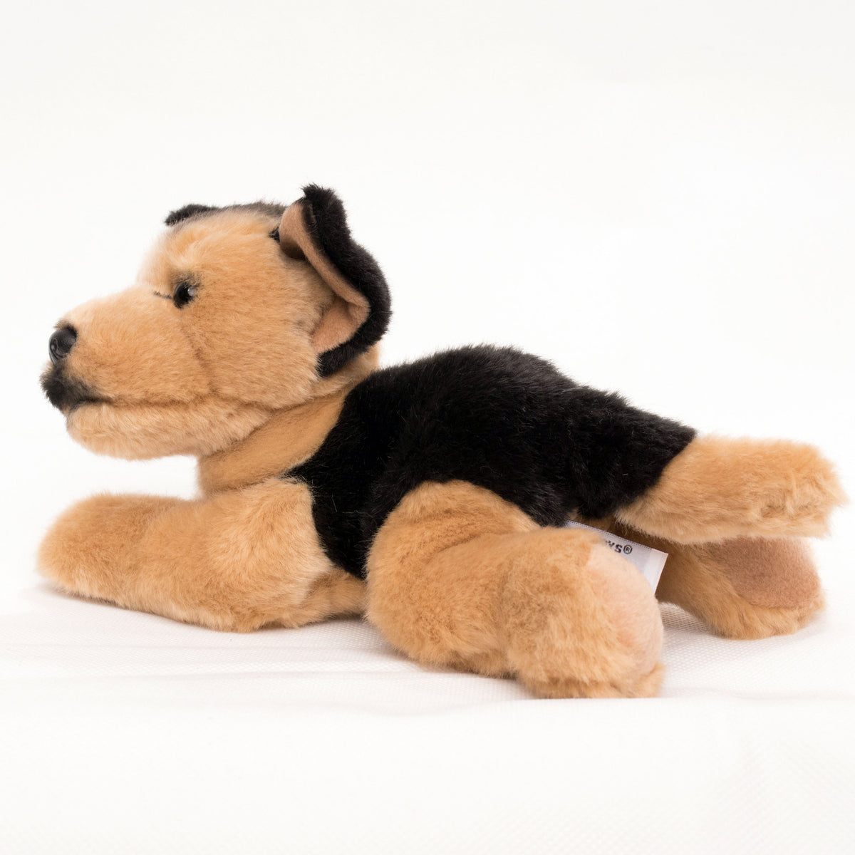 Schäferhund Kuscheltier liegend Plüsch Hund