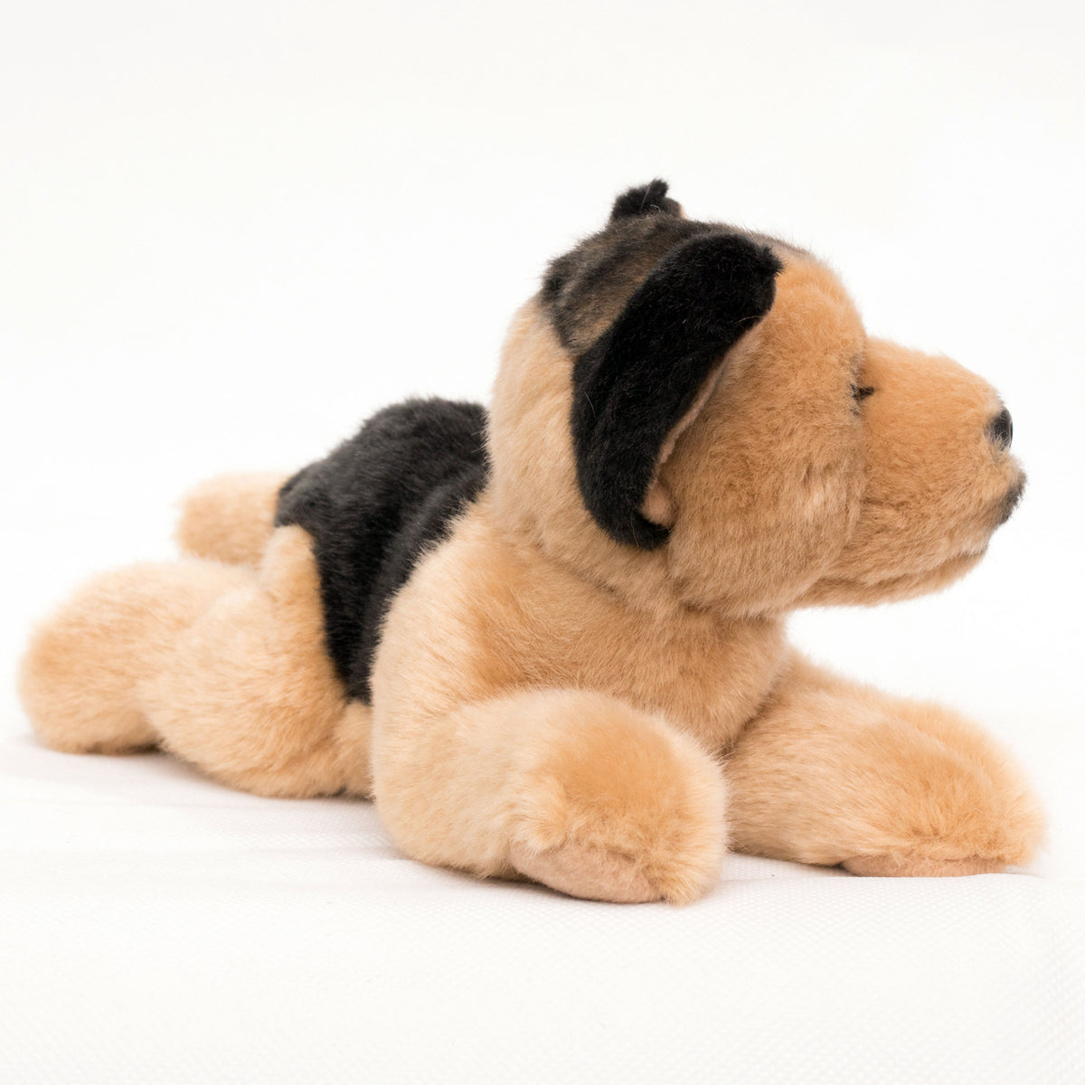 Schäferhund Kuscheltier liegend Plüsch Hund