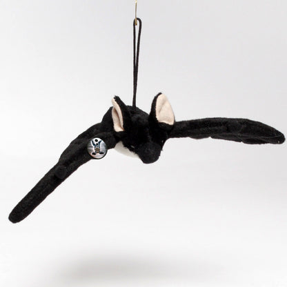 Fledermaus Kuscheltier Langohr Mausohr schwarz