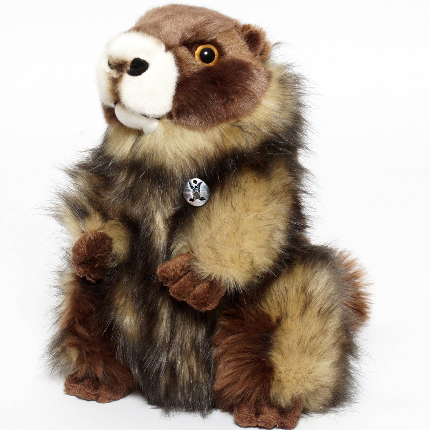 Murmeltier Kuscheltier sitzend Plüschtier SEPPEL