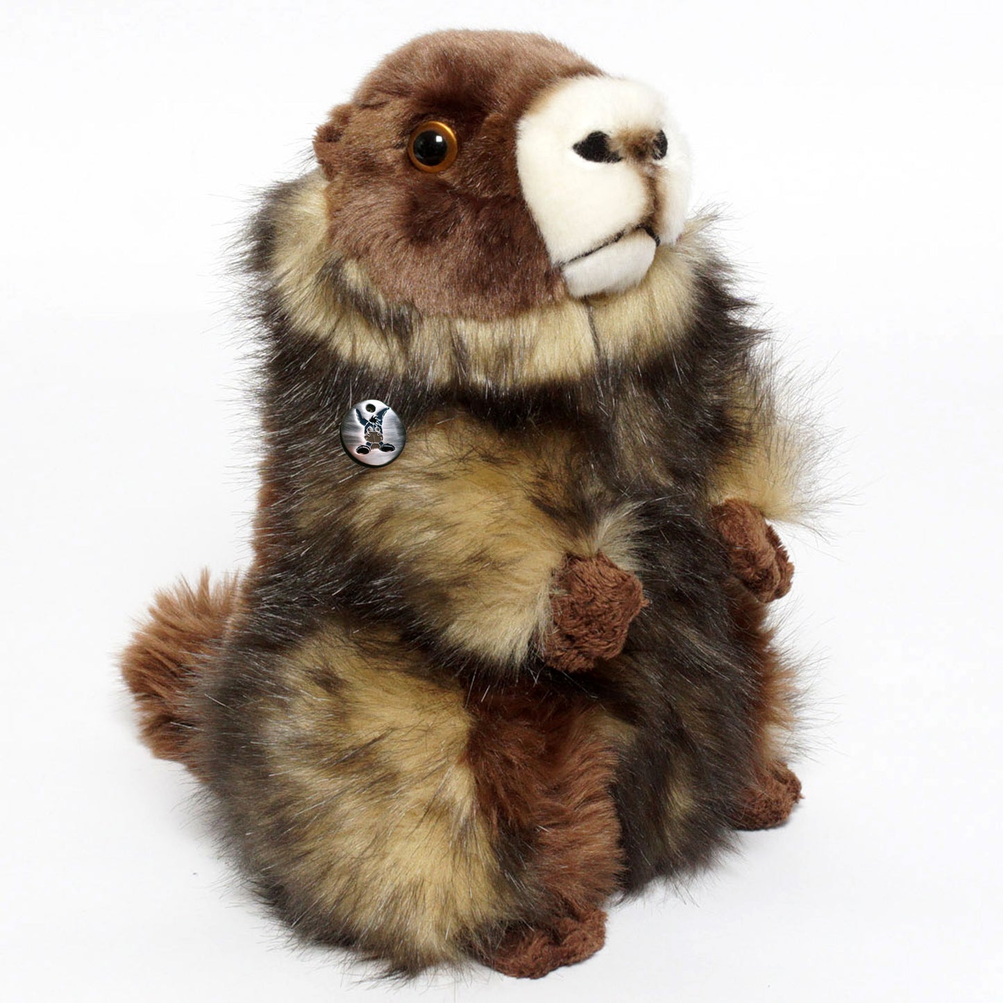 Murmeltier Kuscheltier sitzend Plüschtier SEPPEL