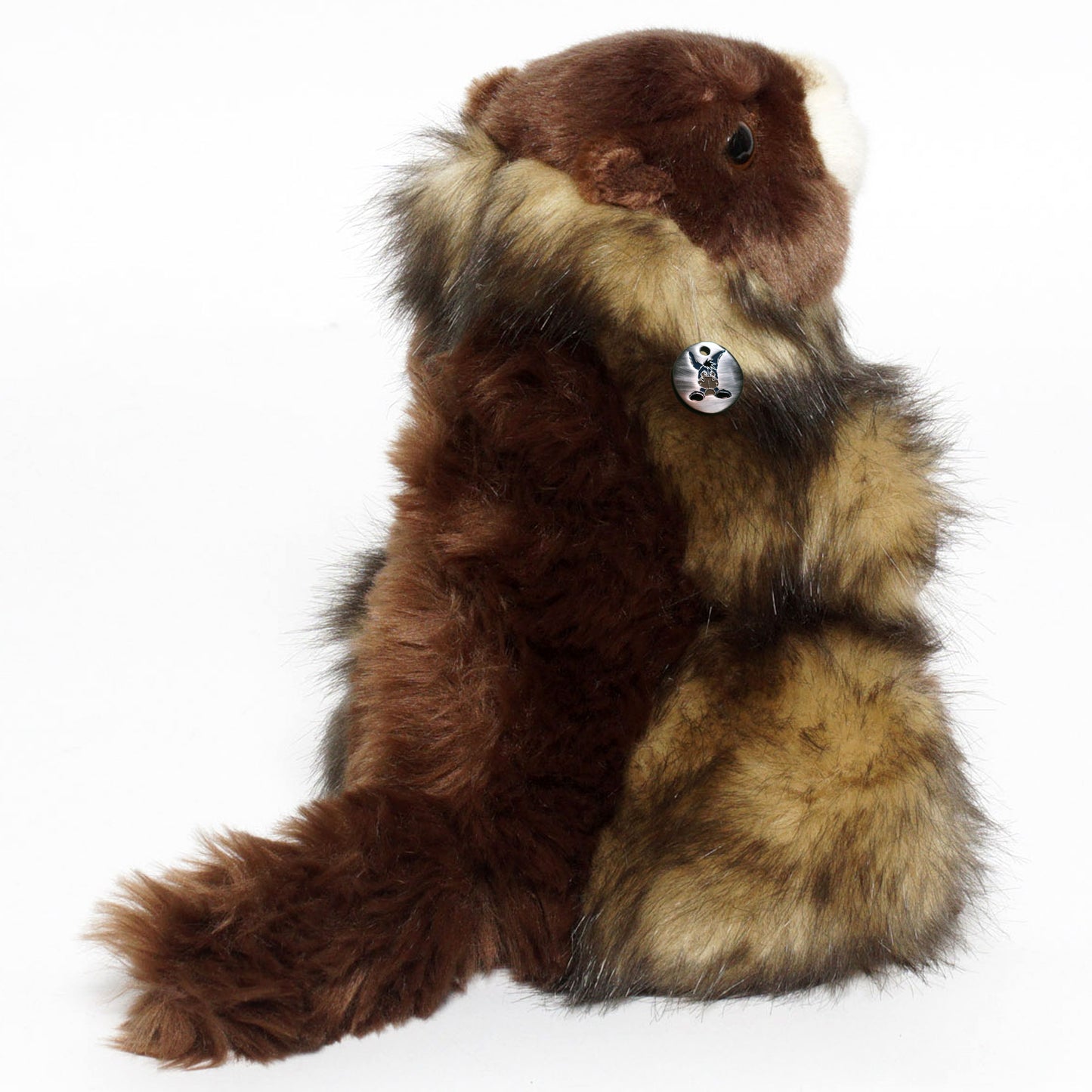 Murmeltier Kuscheltier sitzend Plüschtier SEPPEL