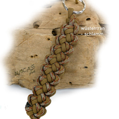 Paracord Schlüsselanhänger VIPER - Wunschanfertigung
