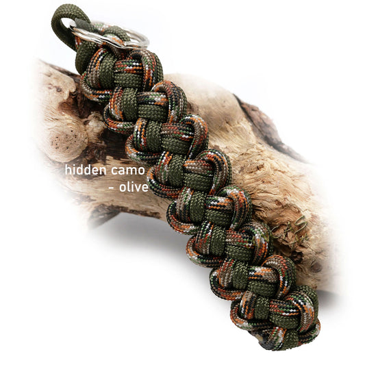Paracord Schlüsselanhänger VIPER hidden camo - olive