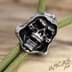 Bild von Skull Totenkopf Schädel mit Kapuze Sensenmann Metall Perle * Beads für Paracord 